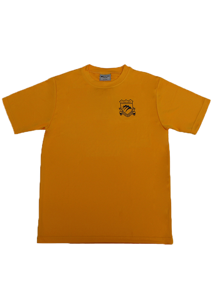 Mountainview High School PE Tee 'Whenua' Gold